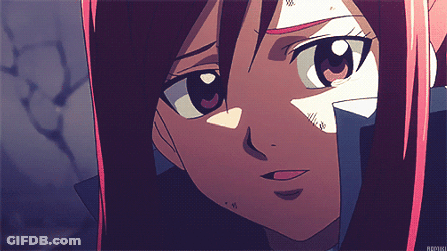 Beautiful Erza Scarlet Fairy Tail GIF