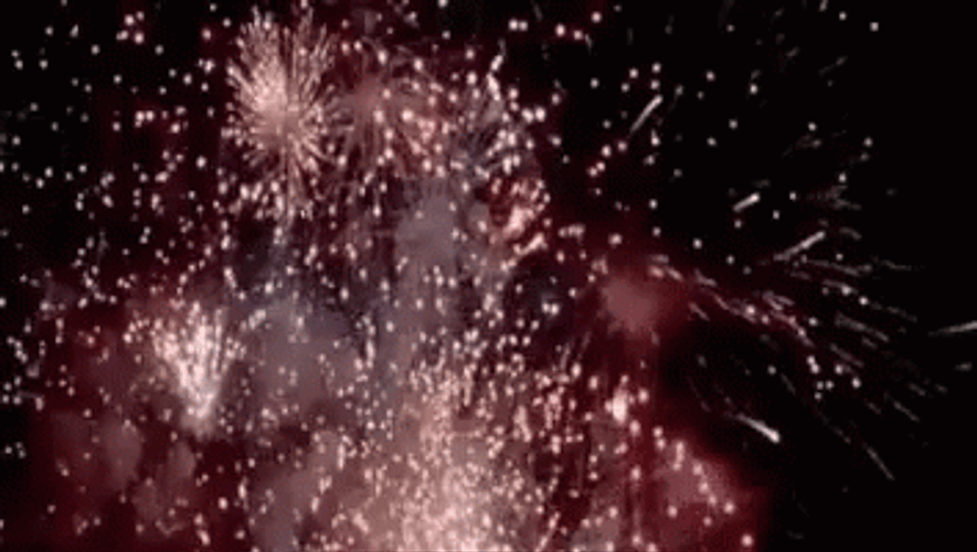 Beautiful Fireworks Meme GIF