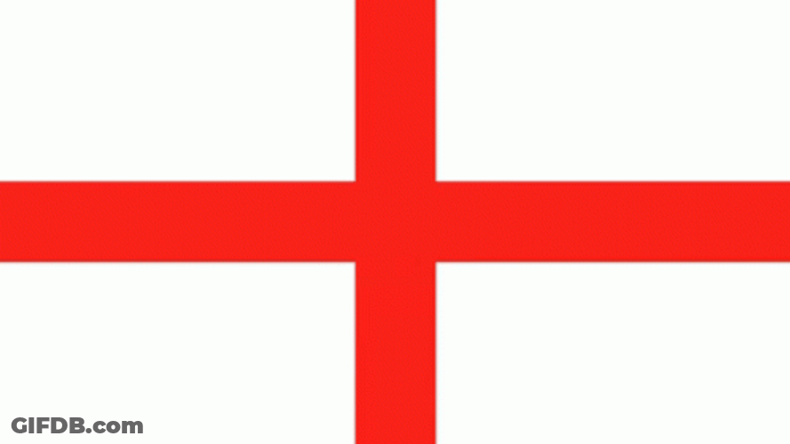 Beautiful Flag Of England GIF