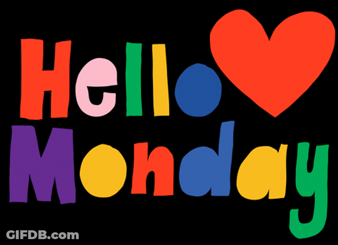 Beautiful Happy Monday Hello Again GIF