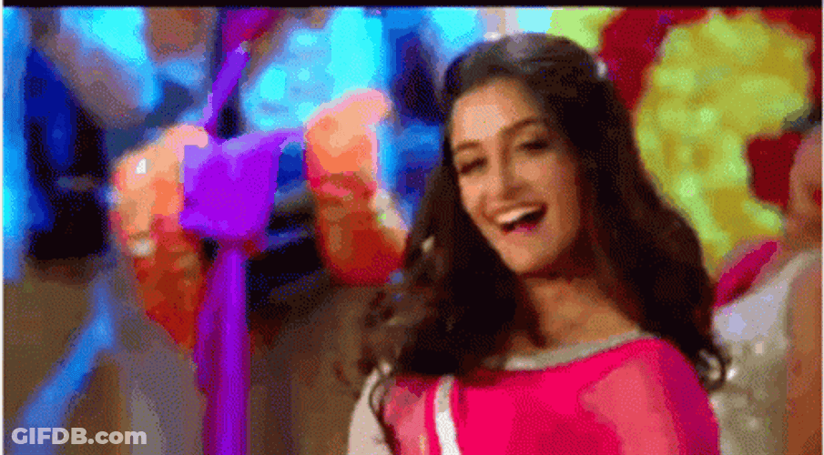 Beautiful Indian Woman Dancing GIF