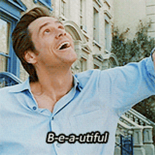Beautiful Jim Carey GIF