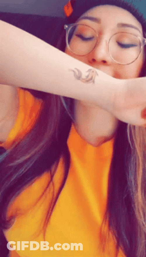 Beautiful Koi Fish Tattoo GIF