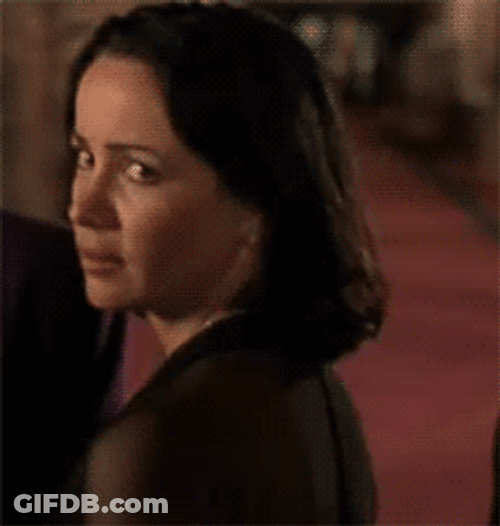 Beautiful Lady Rolling Eyes GIF