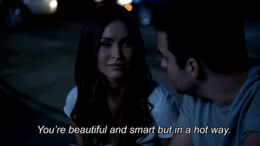 Beautiful Megan Fox New Girl GIF