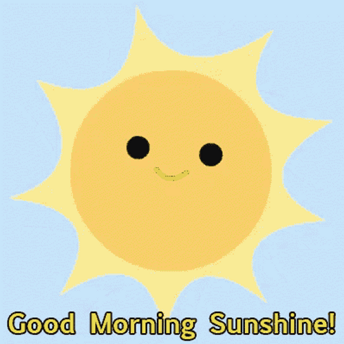 Beautiful Monday Good Morning Sunshine GIF