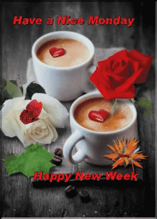 Beautiful Monday Sweet Breakfast Coffee GIF