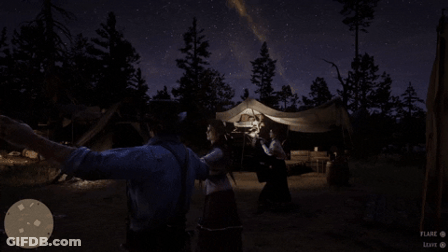 Beautiful Night Rdr2 GIF