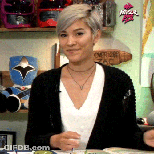 Beautiful Short Hair Girl  Greeting Hello Meme GIF