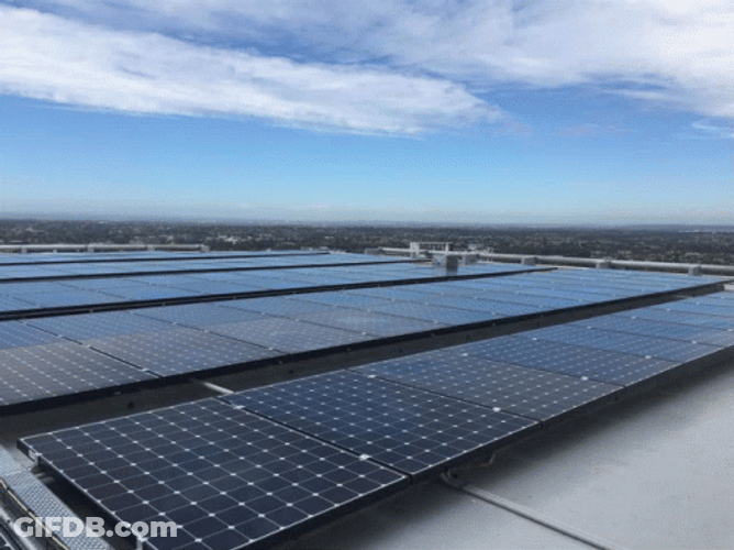 Beautiful Solar Panels GIF