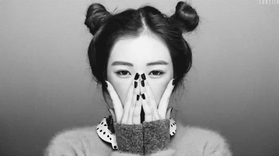 Beautiful Sora Park Blinking GIF