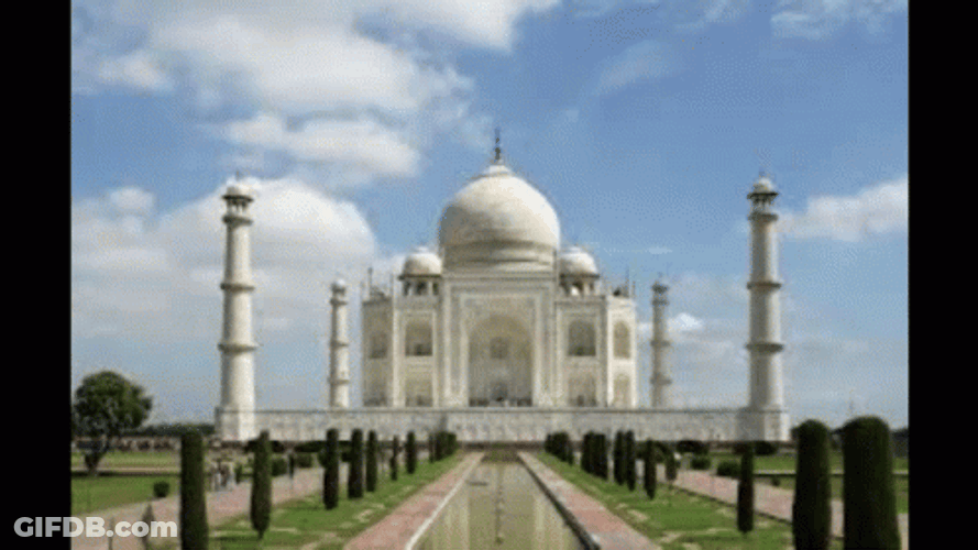 Beautiful Tajikistan Palace GIF