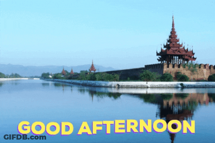 Beautiful Temple Good Afternoon Myanmar GIF