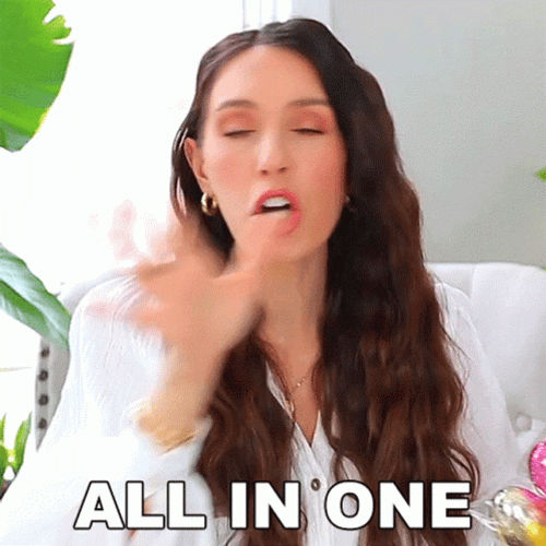Beautiful Woman All In One Place GIF