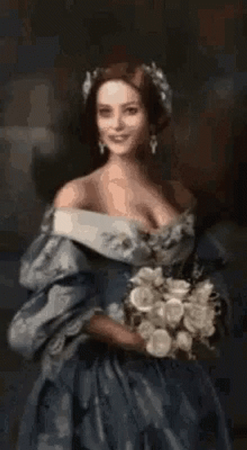 Beautiful Yet Scary Woman GIF