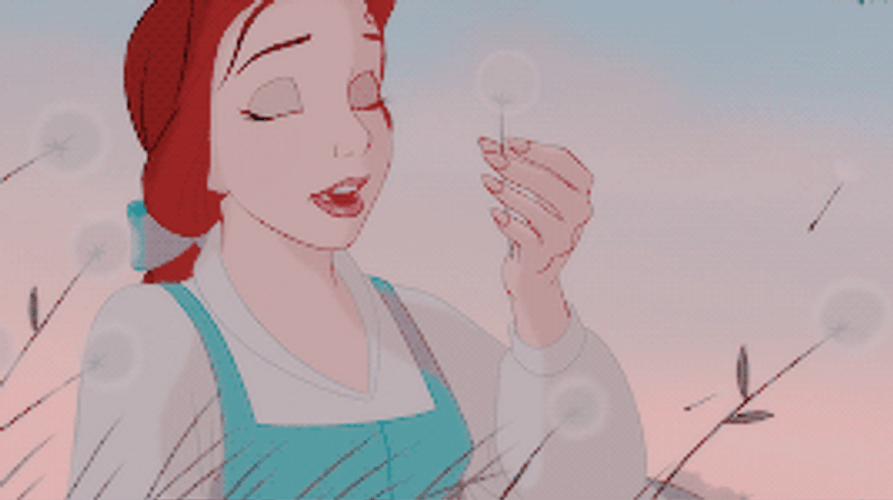Beauty And Beast Belle Disney Princess GIF