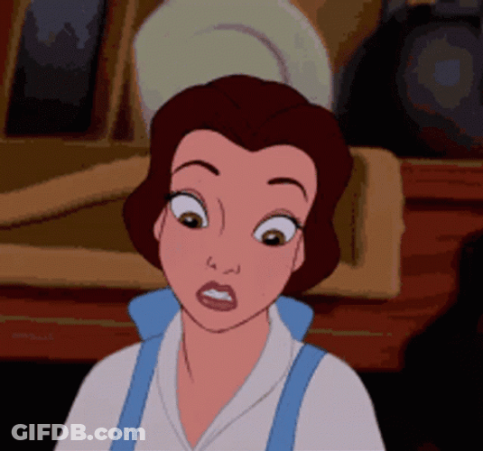 Beauty And The Beast Belle Smelly GIF