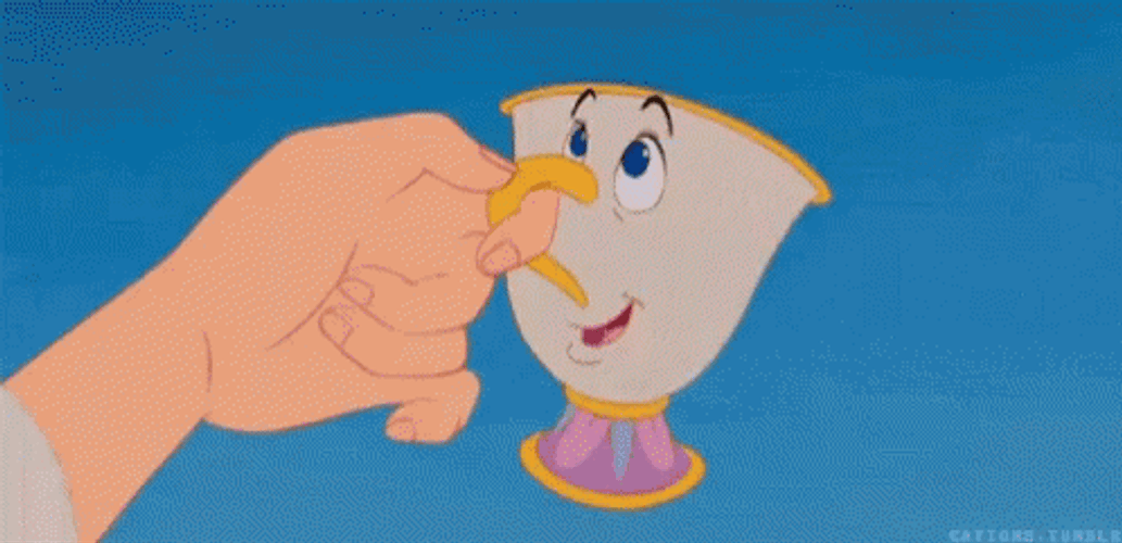 Beauty And The Beast Chip Meme GIF