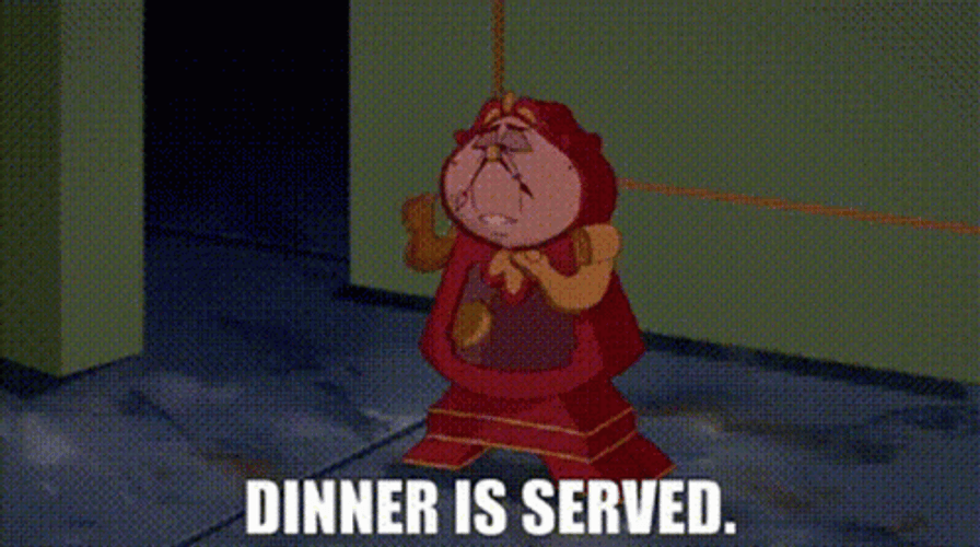 Beauty And The Beast Cogsworth GIF