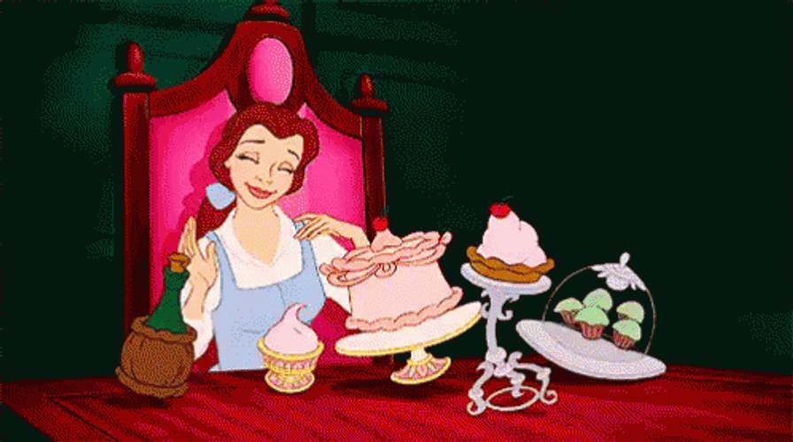 Beauty And The Beast Dancing Dinner GIF