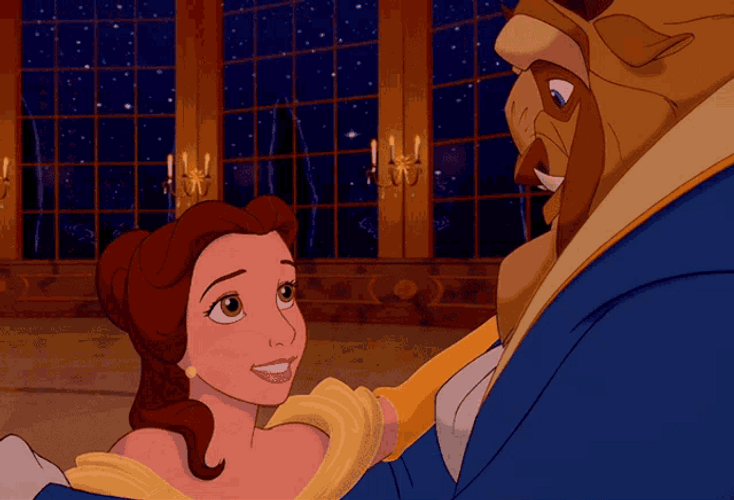 Beauty And The Beast Dancing GIF