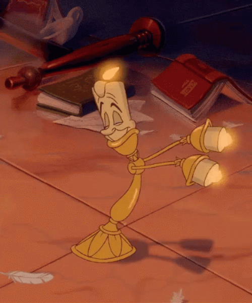 Beauty And The Beast Fifi And Lumiere GIF