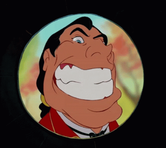Beauty And The Beast Gaston Peeking GIF