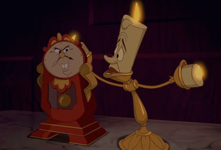 Beauty And The Beast Lumiere Burn GIF