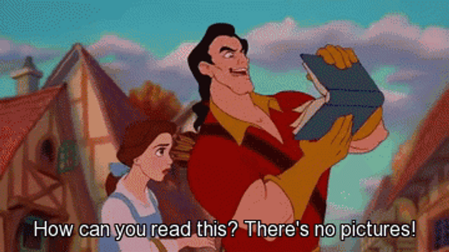 Beauty And The Beast No Pictures GIF