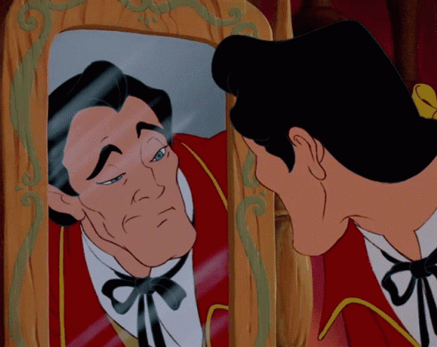 Beauty And The Beast Vain Gaston GIF