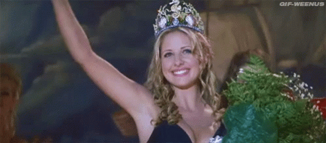 Beauty Queen Wave GIF