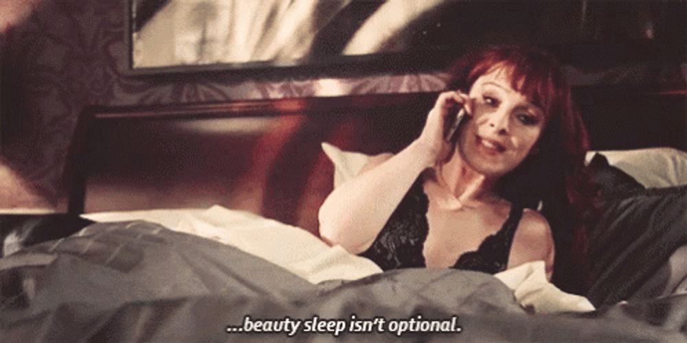 Beauty Sleep Isn't Optional GIF