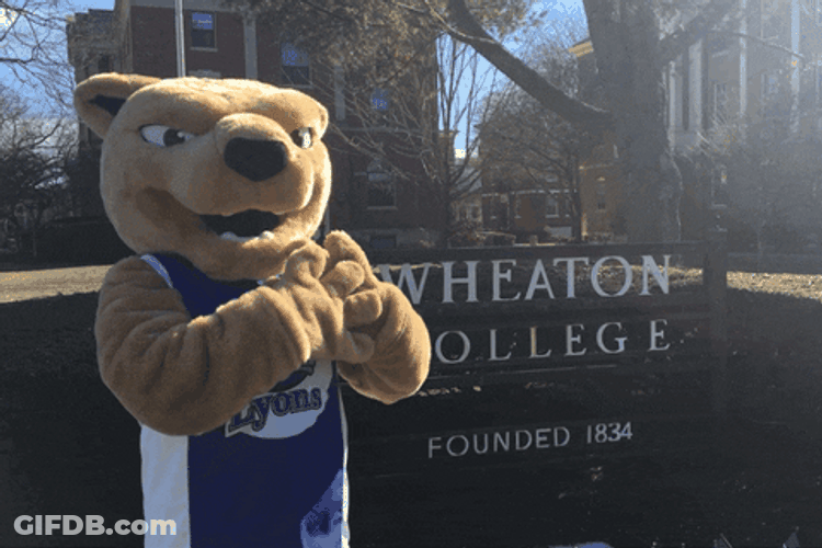 Beaver Mascot Heartbeat GIF
