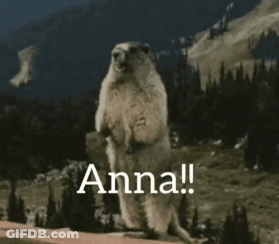 Beaver Yelling Anna GIF