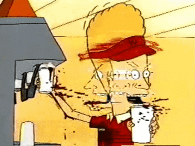 Beavis And Butt Head Coffee GIF