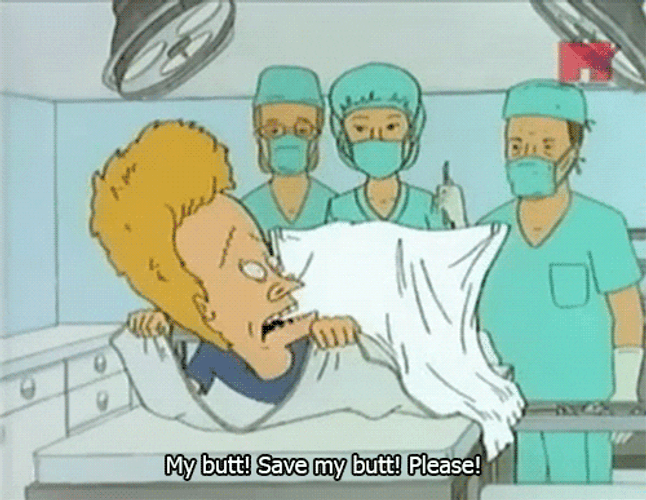 Beavis And Butt Head Operation GIF