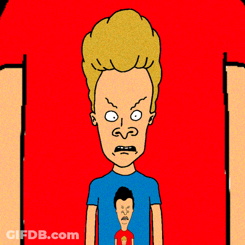 Beavis And Butt Head T-Shirt GIF