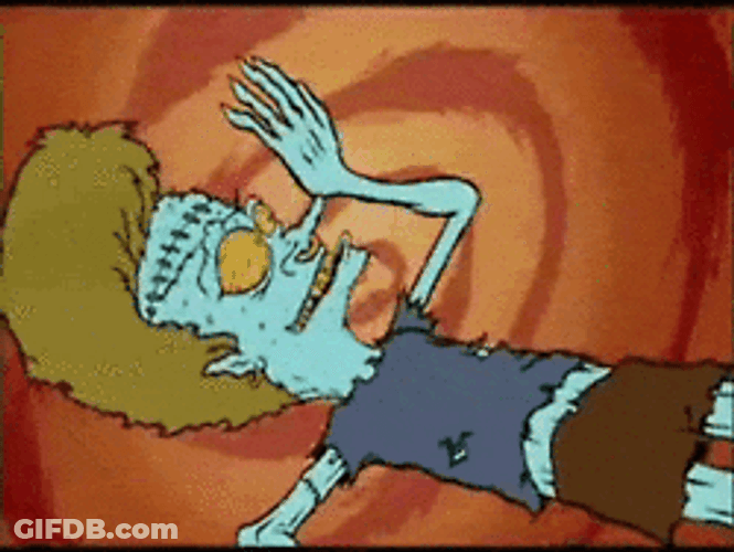 Beavis And Butt Head Zombie GIF