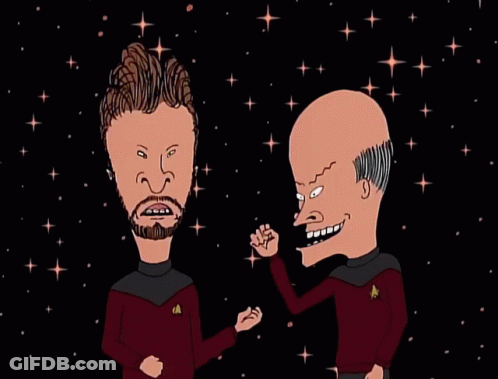 Beavis And Butthead In Space GIF
