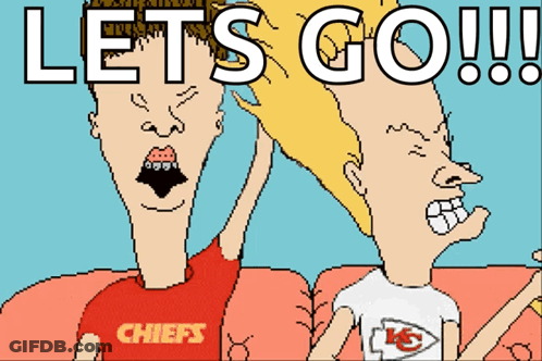 Beavis And Butthead Saying Lets Go GIF