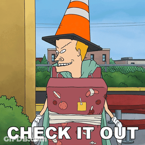 Beavis Check It Out GIF
