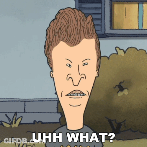 Beavis From Beavis And Butthead Asking Uhh What GIF