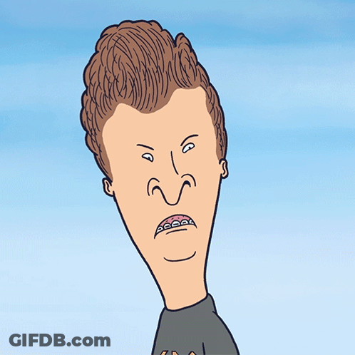 Beavis From Beavis And Butthead Says " I Believe In You " GIF