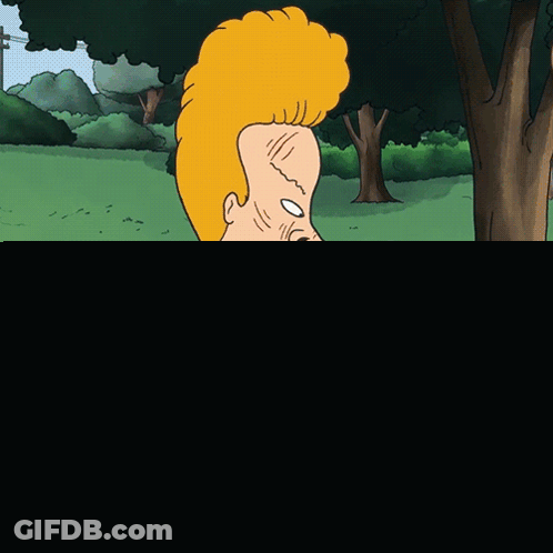 Beavis Holding Laundry Basket You Know What GIF