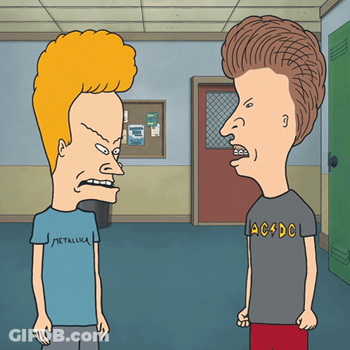 Beavis Saying Don't Screw This One Up GIF