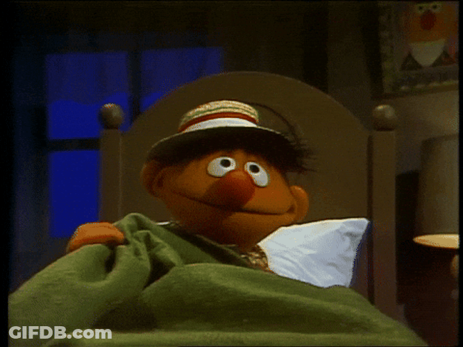 Bed Time Bert And Ernie Movie GIF