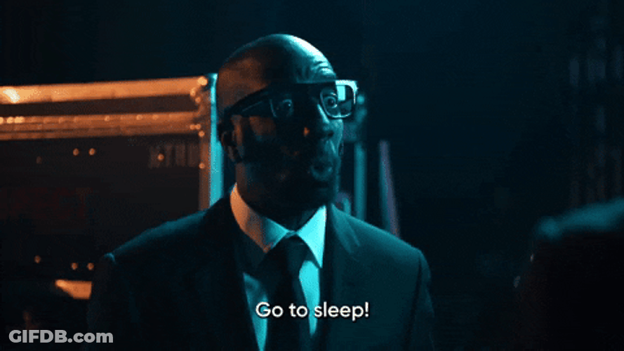 Bed Time Go To Sleep Right Now GIF