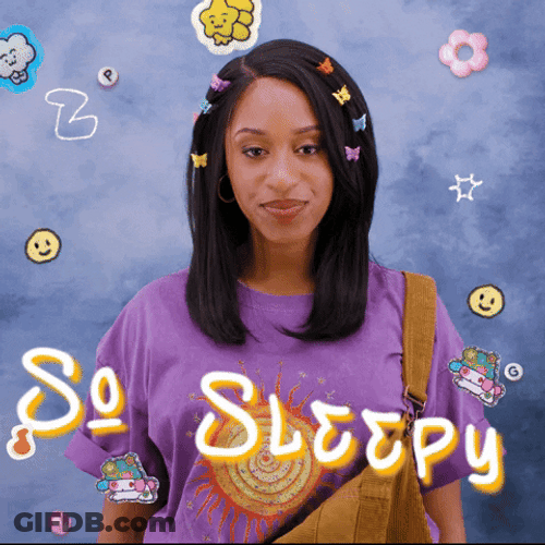 Bed Time So Sleepy GIF