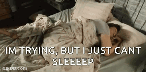 Bed Tired GIF