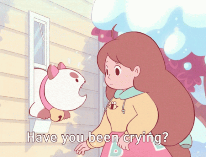 Bee And Puppycat Talking Snowy Winter GIF